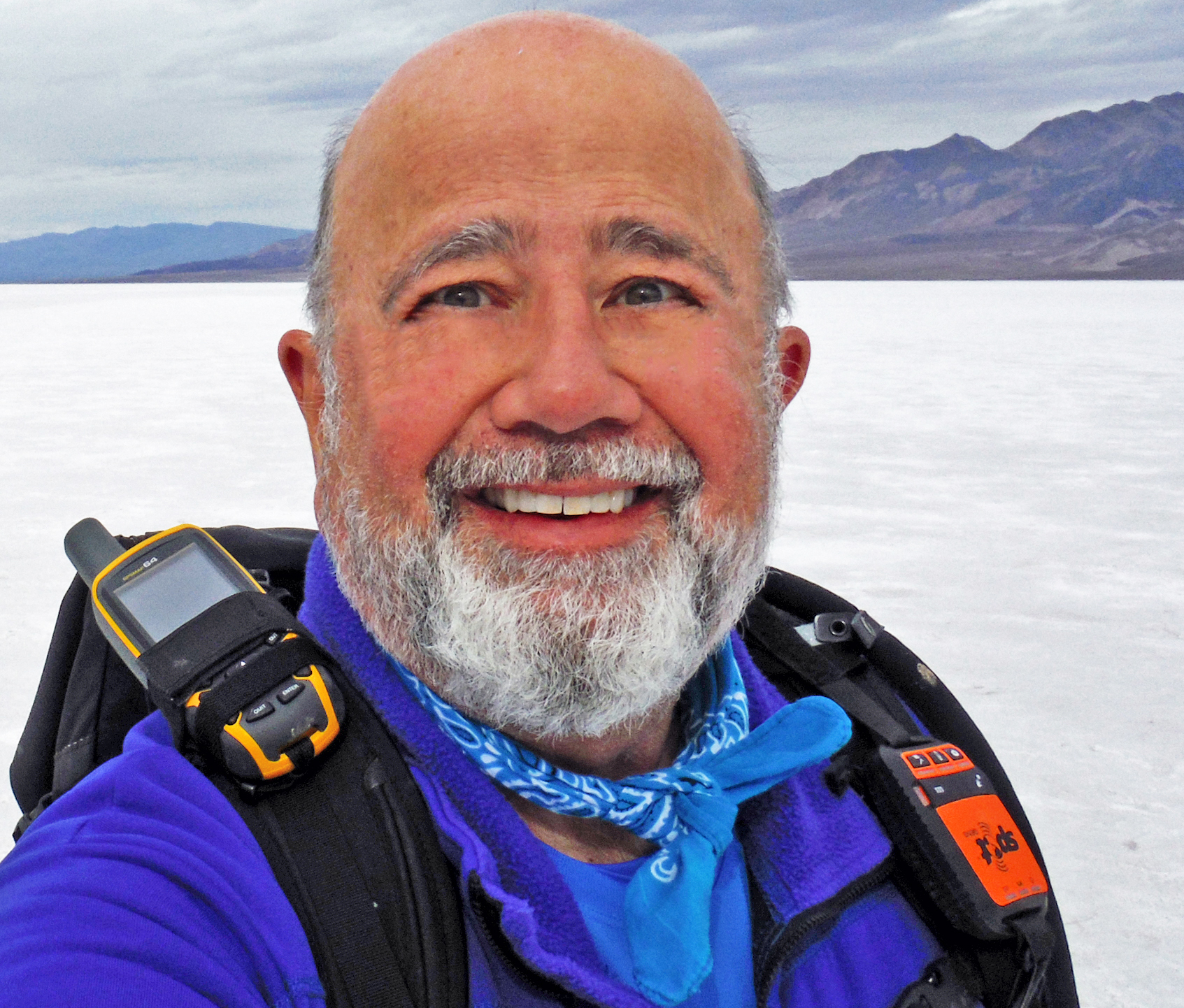 Death Valley 2016 selfie Art Huseonica head shot v1