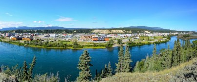 Panorama of the City of Whitehorse, Yukon